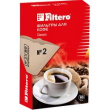 Фильтр для кофеварки FILTERO Ф/кофеварок 2/80